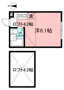 アルテ小向【1階】の間取り