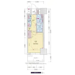 愛知県名古屋市中区大須2【マンション】の間取り