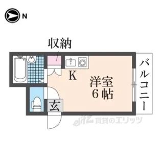 ペントハウス21【1階】の間取り