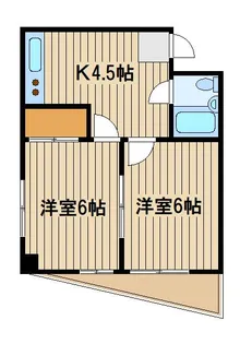 葵コーポ【2階】の間取り