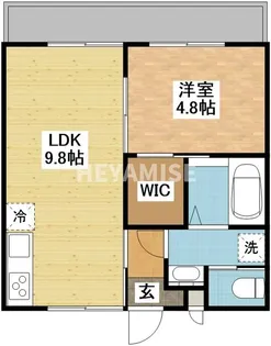 modern palazzo矢上【1階】の間取り