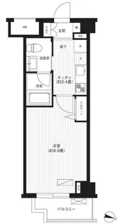 アヴニール元代々木【3階】の間取り
