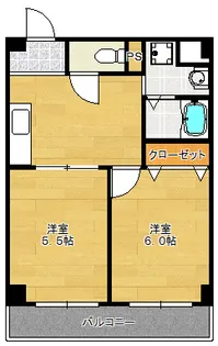 フォレスタ本庄【2階】の間取り
