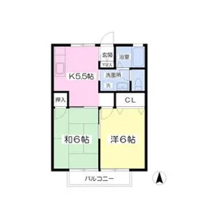 メゾン・ド・前田【1階】の間取り