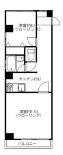 メゾン東麻布【2階】の間取り
