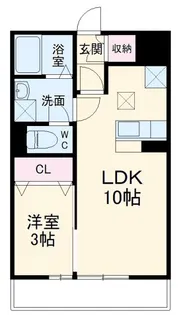 プロムナードII【3階】の間取り