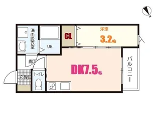 Relacion長束I【3階】の間取り
