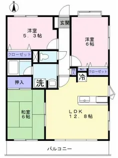 埼玉県さいたま市桜区大字大久保領家【マンション】の間取り