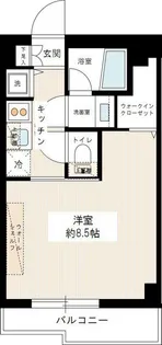MAXIV赤羽WEST【2階】の間取り