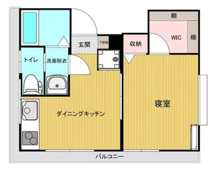 藤原ハイツII【2階】の間取り