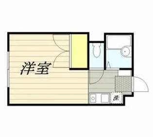 ハイツWATANABE【1階】の間取り