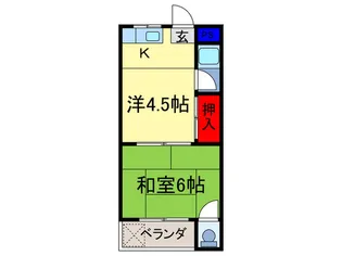 原田マンション【3階】の間取り
