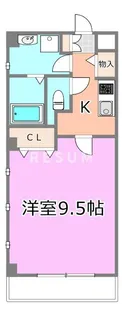 千葉県千葉市美浜区高洲3【マンション】の間取り