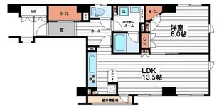 ルネ南船場フレックスコンフォート【11階】の間取り