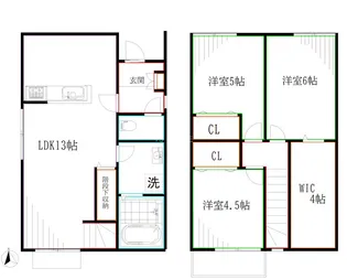 東京都三鷹市井の頭3【一戸建】の間取り