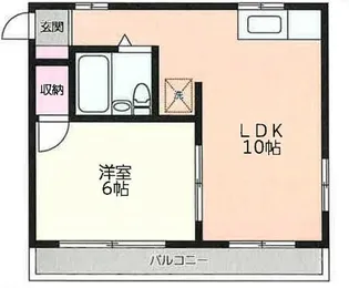 シャトレー相模が丘【3階】の間取り