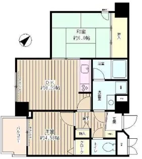 東京都豊島区駒込1【マンション】の間取り