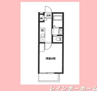 ユーフラット我孫子【1階】の間取り