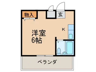 メゾン・ド・ミュール【4階】の間取り