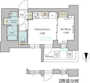 Brilliaist武蔵小杉【2階】の間取り