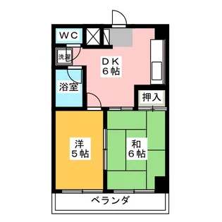 TAMARUビル【5階】の間取り