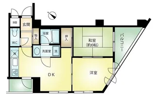 アーバンヒルズ熱海【2階】の間取り