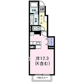 トール・ハーヴェストII【1階】の間取り