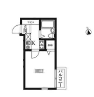 ジャヴァ八広ハイツ【3階】の間取り