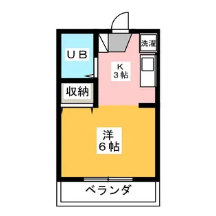 ウエストコート南大泉【2階】の間取り