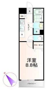 グラン・シュミネ アイ【3階】の間取り
