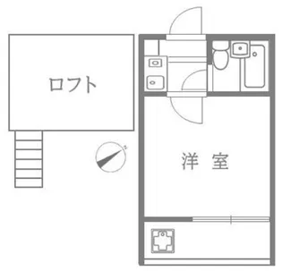 カオパレス ナンバー8【2階】の間取り
