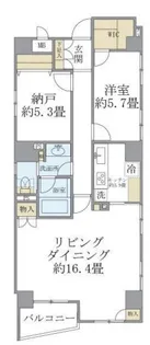 麹町レジデンス【3階】の間取り