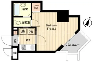 プライムアーバン板橋区役所前【2階】の間取り
