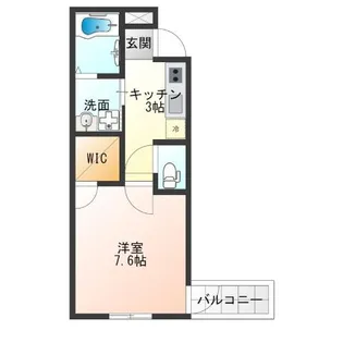 フジパレス中加賀屋VI番館【3階】の間取り