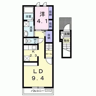 Casa Soleil【2階】の間取り