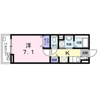 CHOUETTE(シュエット【3階】の間取り