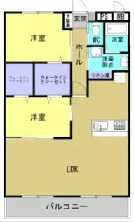 グランディールはませんII【3階】の間取り