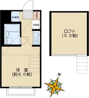 ノーブルイズミ【3階】の間取り