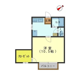 サントピアひばり【2階】の間取り