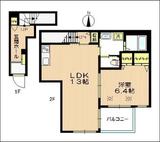 Jeu de Paumeの間取り