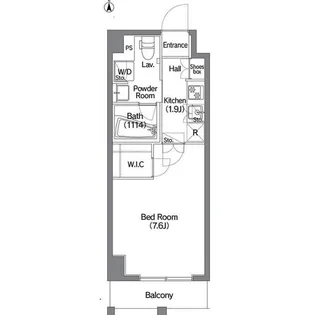 コンフォリア錦糸町DEUX【2階】の間取り