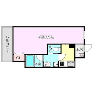 センコート・パトル【2階】の間取り