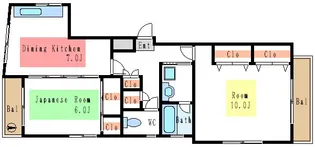 小野ビル【4階】の間取り