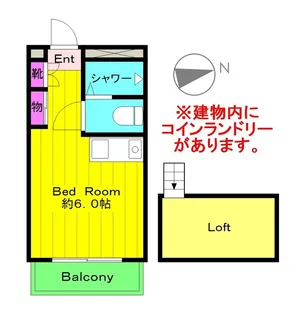 パーセク稲田堤【1階】の間取り