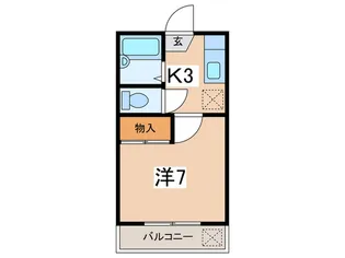 メゾン相模原【2階】の間取り