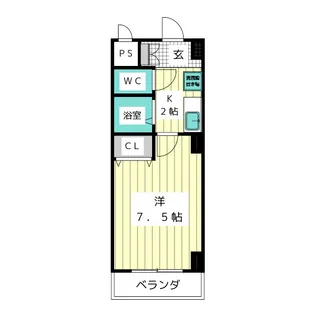 イーストウイングIII【3階】の間取り
