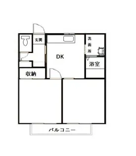 カターラ【2階】の間取り