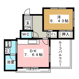 アークインパーク【3階】の間取り