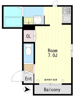 サニーヒルズ【2階】の間取り