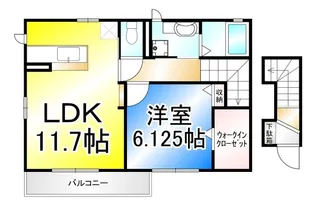 エスパシオ・y【2階】の間取り